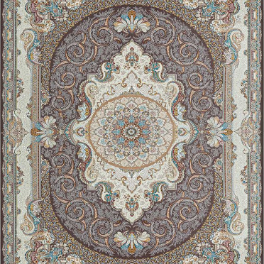 Ковер персидский G144 Mashad 1500 (Акрил, розовый)