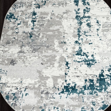 Ковер F282 - GRAY - Овал - коллекция PALERMO