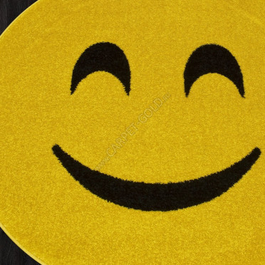Российский ковер Меринос SMILE NC16 (Фризе, Желтый)