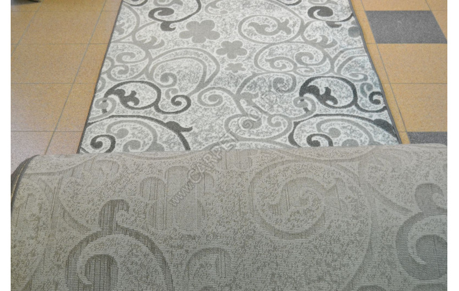 Ковровая дорожка Frize 36664X R SILVER