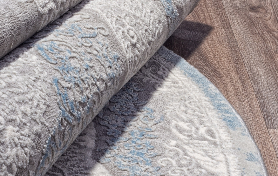 Ковер ARMINA 03880A - BLUE BLUE - Овал