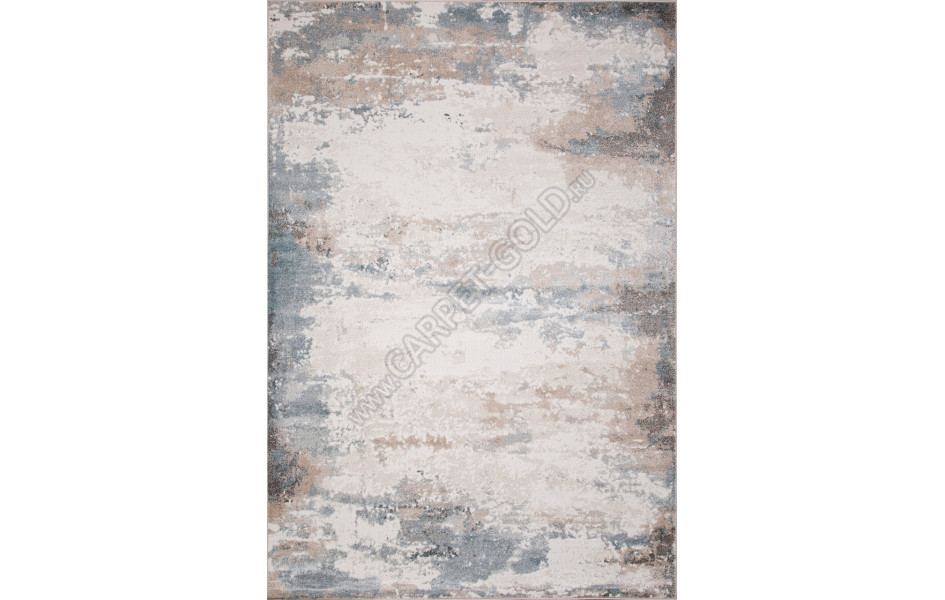 Российский ковер D994 - BEIGE-BLUE - Прямоугольник - коллекция NATUREL