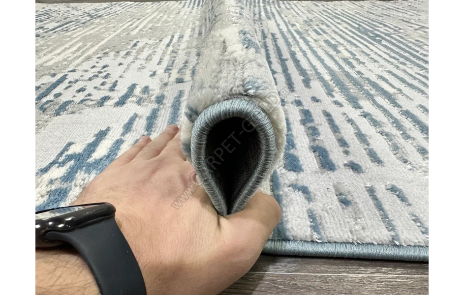 Ковер турецкий D071A_D.GREY коллекции Bojnord овальный