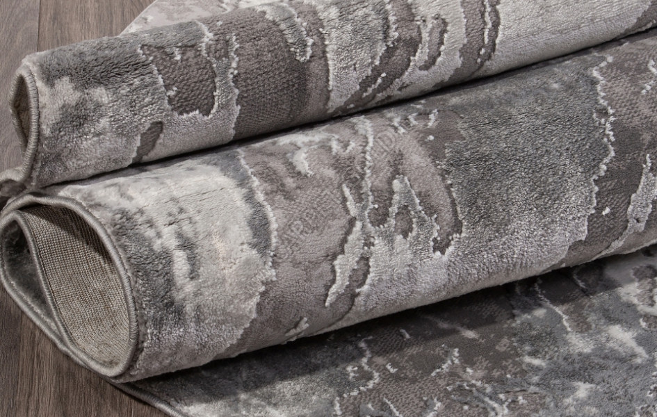 Ковер 04075G - GREY / GREY - Овал - коллекция ARMINA