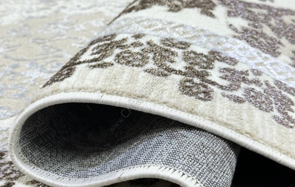 Q010A_BROWN FDY/CREAM SHRINK Platinium vip