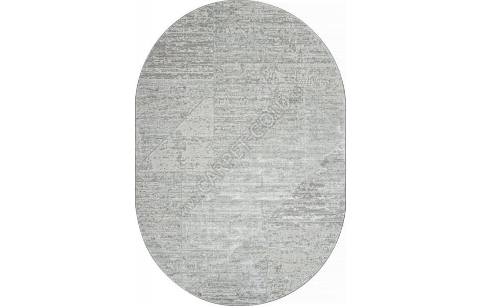 Ковер F196 - CREAM-GRAY - Овал - коллекция SIRIUS