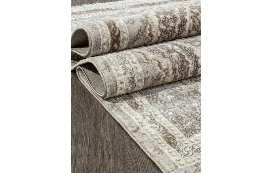 Ковер N2044A - CREAM / CREAM - Прямоугольник - коллекция POMPEI