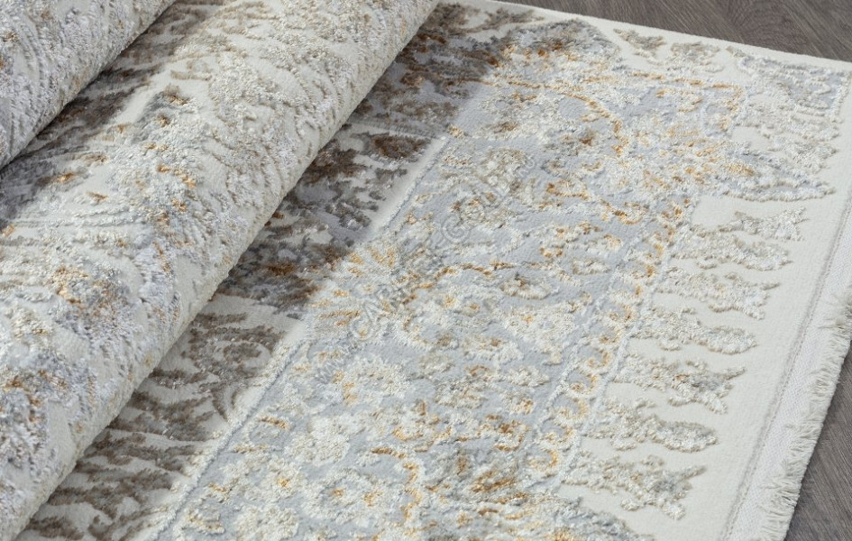 Ковер 06066A - CREAM FDY / CREAM HB - Прямоугольник - коллекция SAHARA