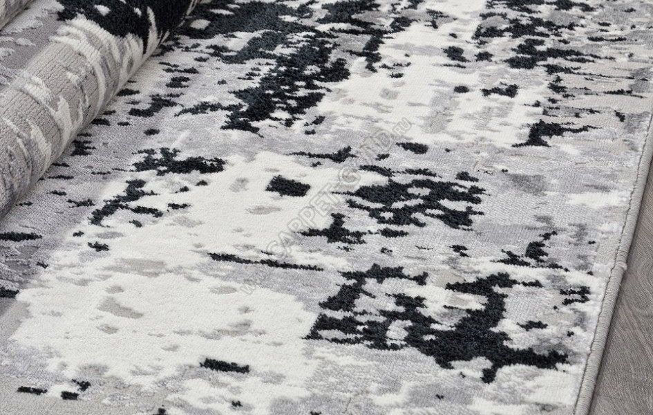 Ковер F284 - DARK GRAY - Прямоугольник - коллекция PALERMO