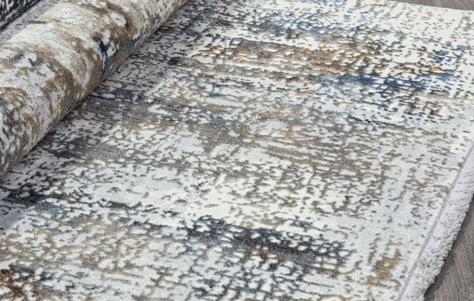 Ковер 00225H - GREY FDY / GREY HB - Прямоугольник - коллекция ASADU