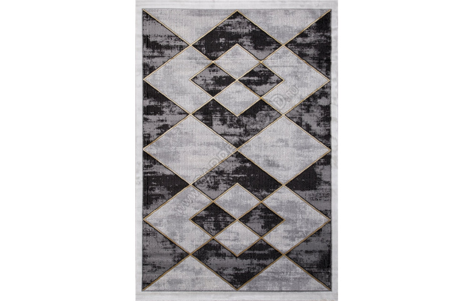 Ковер 04483G - GOLD / GOLD - Прямоугольник - коллекция OMEGA