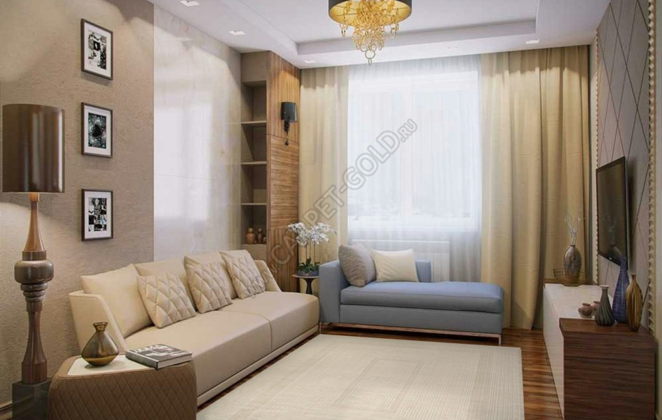 Ковер D339A - KREM COKEN / KREM HEATSET - Прямоугольник - коллекция BERLIN