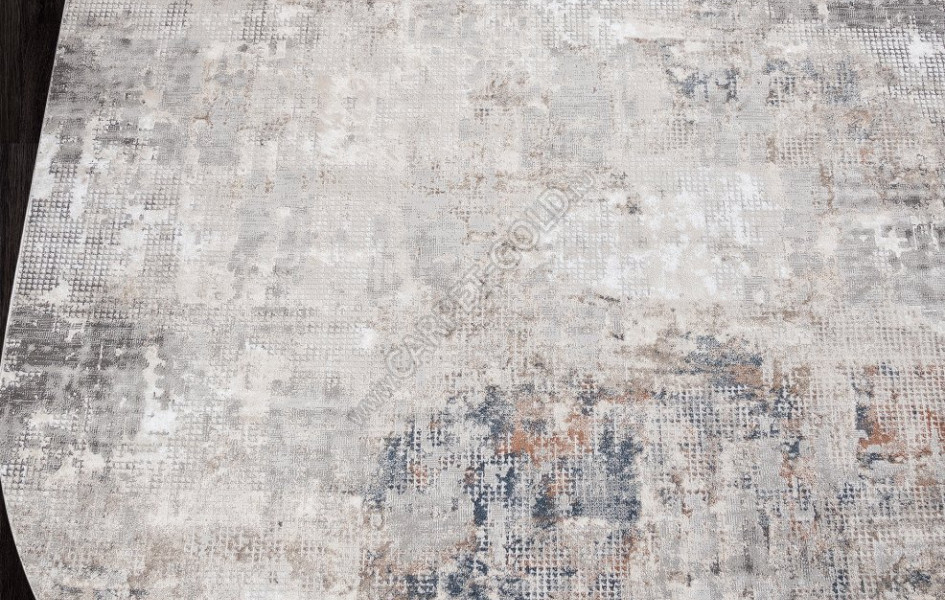 Ковер 02950A - BLUE / BEIGE - Овал - коллекция KIRKE