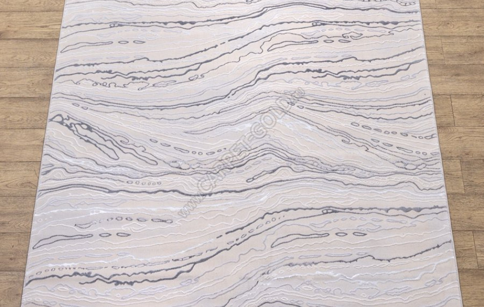 КОВРЫ ДИЗАЙН F592AG ЦВЕТ BEIGE / D.GREY