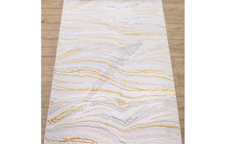 КОВРЫ ДИЗАЙН F592AS ЦВЕТ BEIGE / GOLD