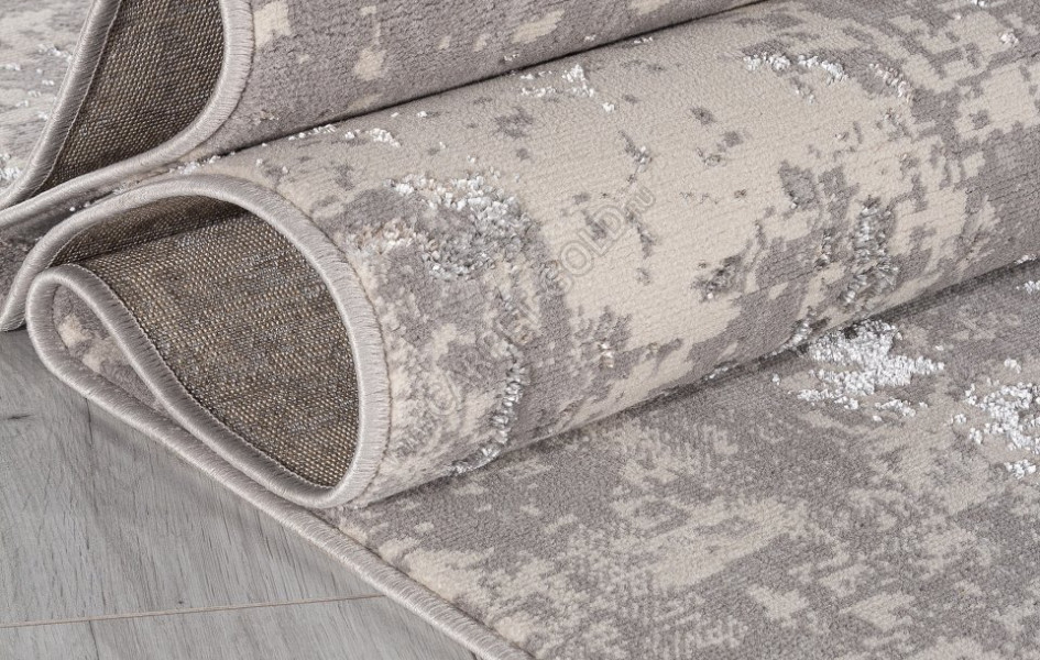 Ковер F477 - GRAY-BEIGE - Прямоугольник - коллекция LIMAN
