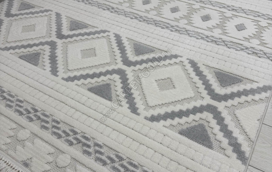 PL 273_CREAM GREY Поло