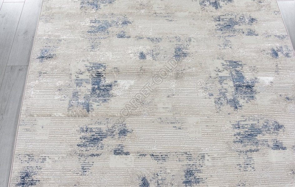 Ковер DA492 - 635 BEIGE / NAVY - Дорожка - коллекция ANTEP