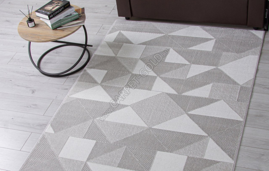 Ковер F603 - GRAY - Прямоугольник - коллекция OSTIN