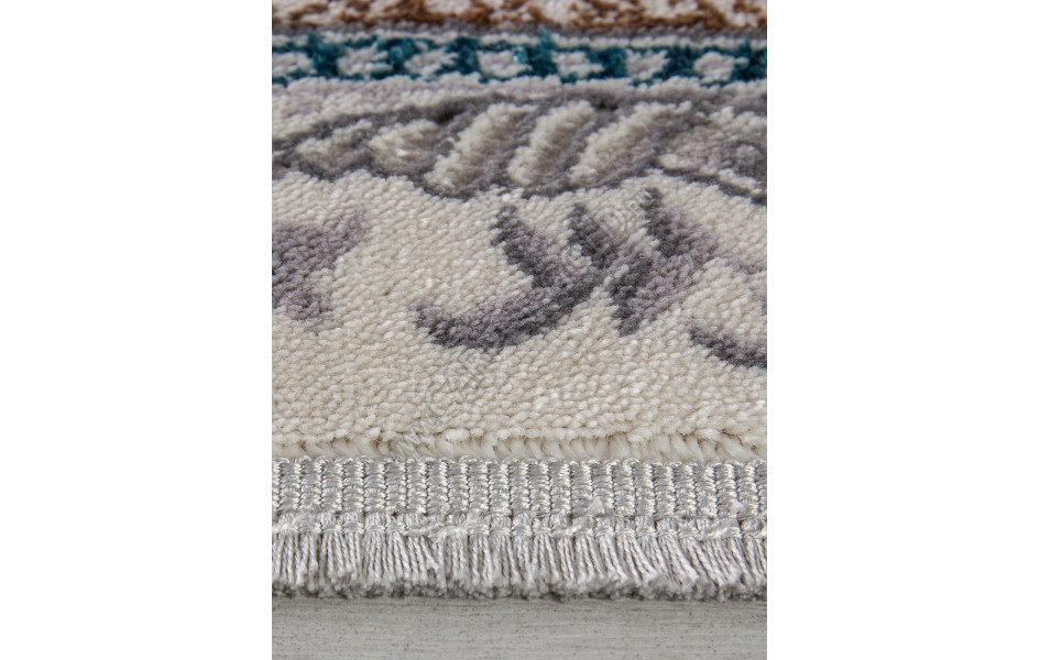 Ковер F639 - GREEN-BLUE - Прямоугольник - коллекция HALIF